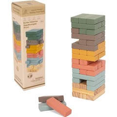Wooden Stacking Blocks Game 48PCS Tumbling Balancing Blocks