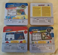 Sorry! Trouble! Guess Who?, Connect 4! Play On The Go Games. NEW/ Sealed.