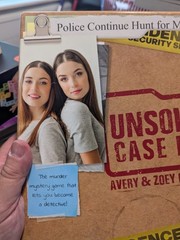 UNSOLVED CASE FILES AVERY & ZOEY GARDNER CASE Detective Game SEALED 2022