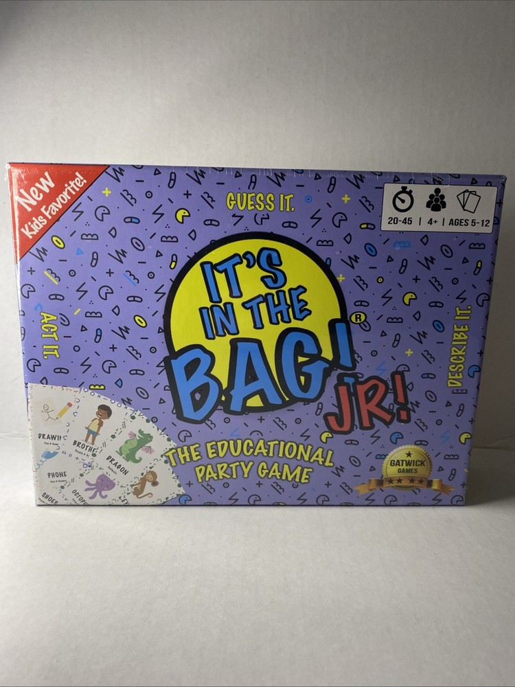 It’s in the Bag! Jr! The Educational Party Game Gatwick Charades Kids