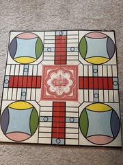 Vintage 1938 Parcheesi -A Royal Game Of India Popular Edition-1st Trademark 1874