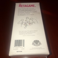 The Metagame Game 1 Box, 7 Games, Lots to Discuss – New Sealed