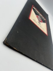 Vintage Monopoly 1937-40 Black Box & Board Metal Tokens Wood Houses and Hotels