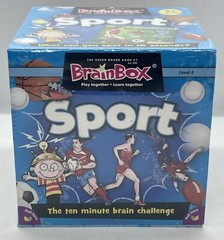 BrainBox Sports Quiz Game Play & Learn Together The 10 Min Brain Challenge