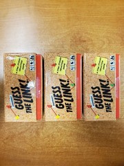 3 Pk: Gamewright Guess The Link A Deduction Game 2-8 Players / 15mins E10C