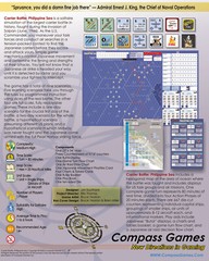 Compass Games Carrier Battle: Philippine Sea New In Shrink Wrap Fast Shipping
