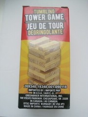 Stocking Stuffer Tumbling Tower Mini New Game
