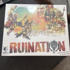 Ruination Board Game, Brute Pledge Kickstarters. Package Sealed