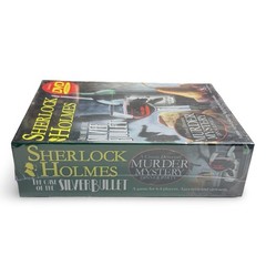 Sherlock Holmes Silver Bullet Murder Mystery Dinner Party Game DVD NEW Sealed