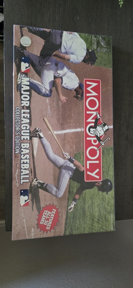 Vintage Monopoly: Major League Baseball Collector’s Edition New Sealed 2005