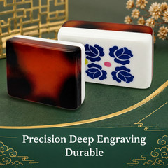 Luxury Mahjong Tile Set 160PCS – Full American Standard Game Pack