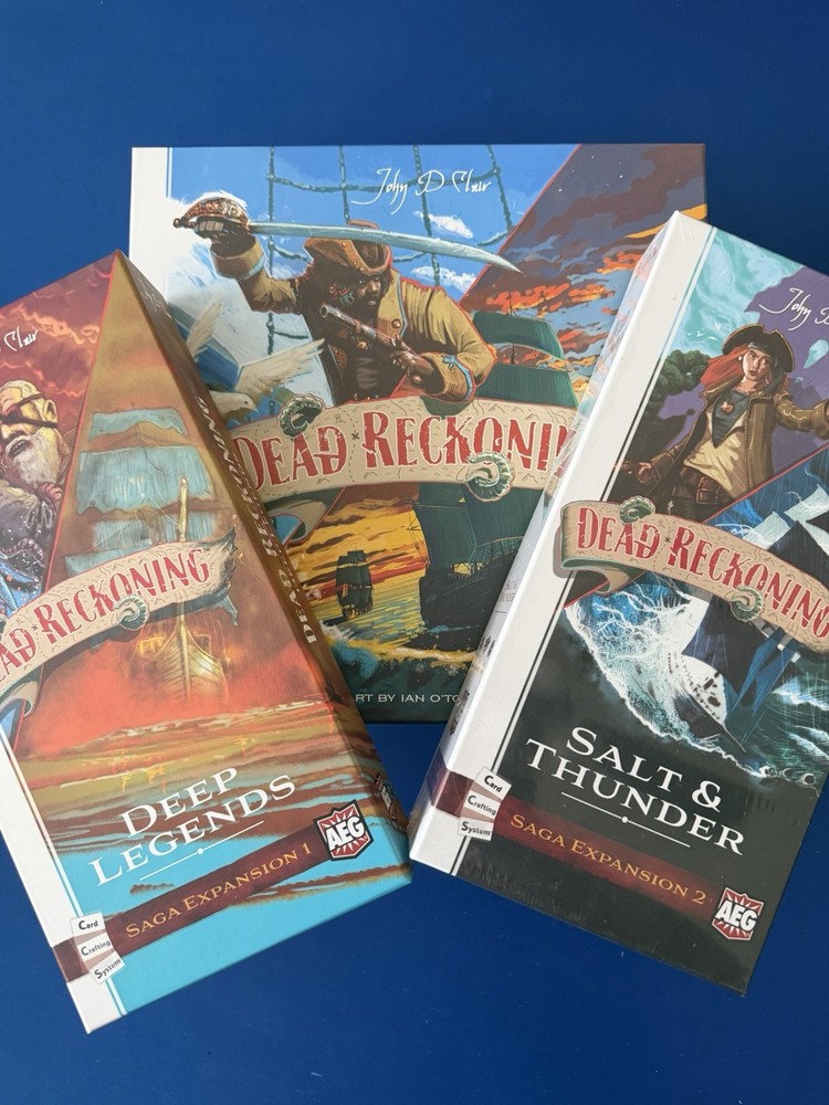 Dead Reckoning Kickstarter + Saga 1 – 2 + Ghost Ship + Metal Coins + Resources