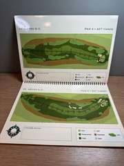 APBA Pro Golf Metro D.C. Professional Golf Course Book Board Game Accessory