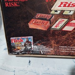 RISK Game of Strategic Conquest Board Game 2015 Edition Complete Unused Worn Box