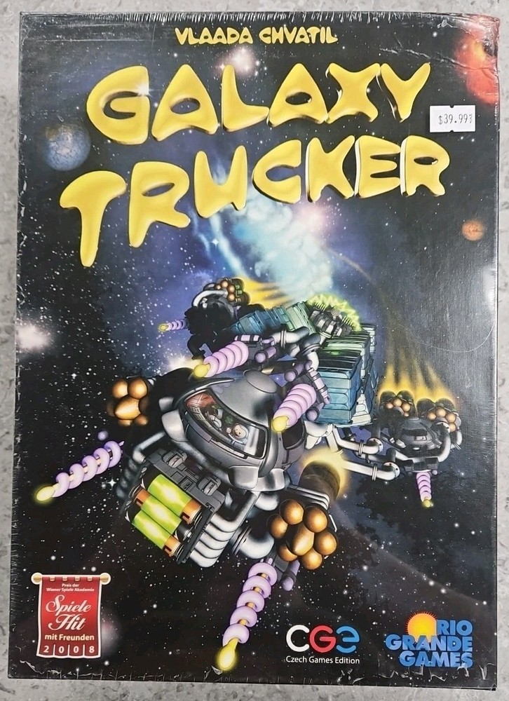 Vlaada Chvatil Galaxy Trucker Czech Games Edition New BOX DAMAGE Free Ship USA