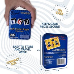 LCR® Left Center Right™ Dice – Tin