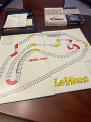 1961 Avalon Hill Le Mans Racing Board Game – Vintage – 11 Cars, 12 Cards & 2Dice