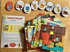 The Memory Palace Storytelling Board Game Peaceable Kingdom Don Ullman Complete