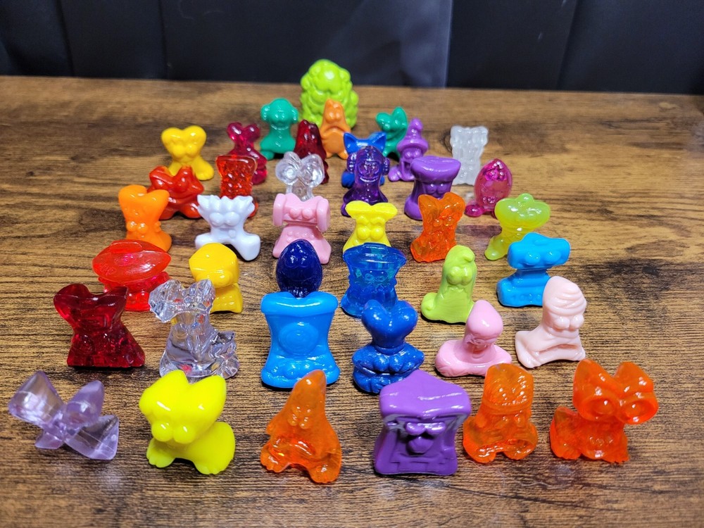 Lot of 40 Go Go Crazy Bones, Various Colors & Characters
