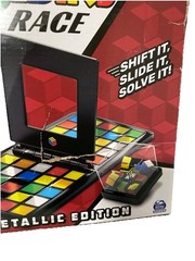 Rubik’s Race Game: Metallic Edition COMPLETE Brand New Distressed Packaging