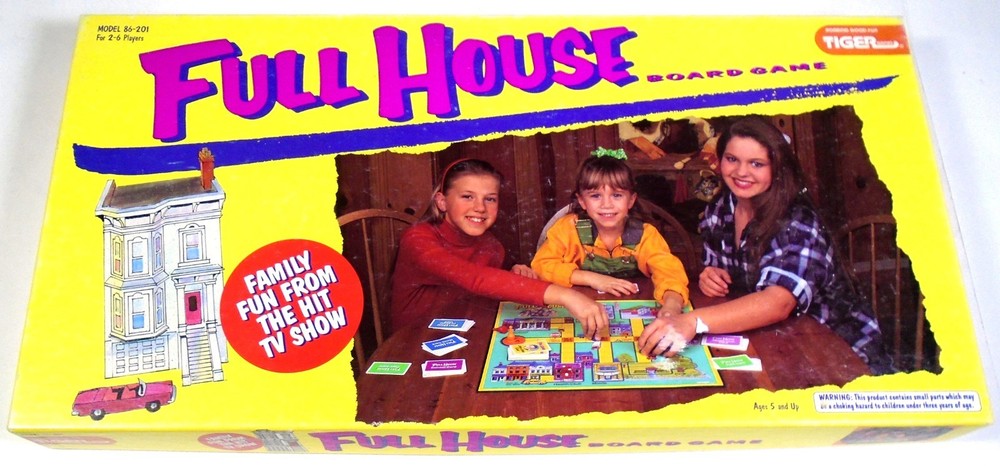 1993 Full House TV Show Board Game – Great Condition – See Description