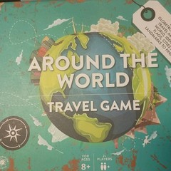 Around The World Travel Game Board Game 4-6 Players G1