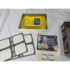 1987 Couch Potato Game by TDC Games New Open Box Complete Party TV Commercials