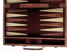 Vintage Pro Tournament Backgammon Set For Restoration 70-80s 23.5″ 1.4″ Checkers