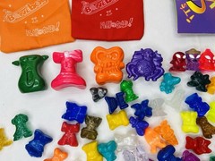 HUGE Lot 102 Gogo’s Crazy Bones Collection Figures Stickers Cards Aliens Glitter