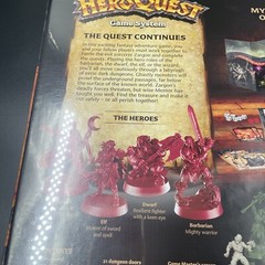 Avalon Hill HeroQuest Game System, Fantasy Miniature Dungeon Crawler Tabletop