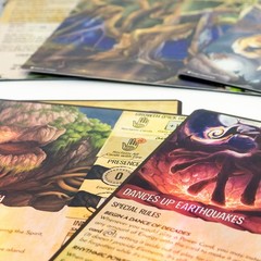 Spirit Island Nature Incarnate Foil Spirit Panels 8 Pack Board Game Accessory