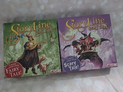 Asmodee StoryLine Fairy Tales Scary Tales Board Game Lot Bundle CIB Original
