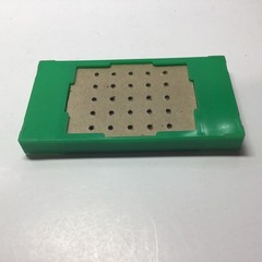 Vintage King Checkers Travel Game Complete With Instructions 5.5” X 3”.