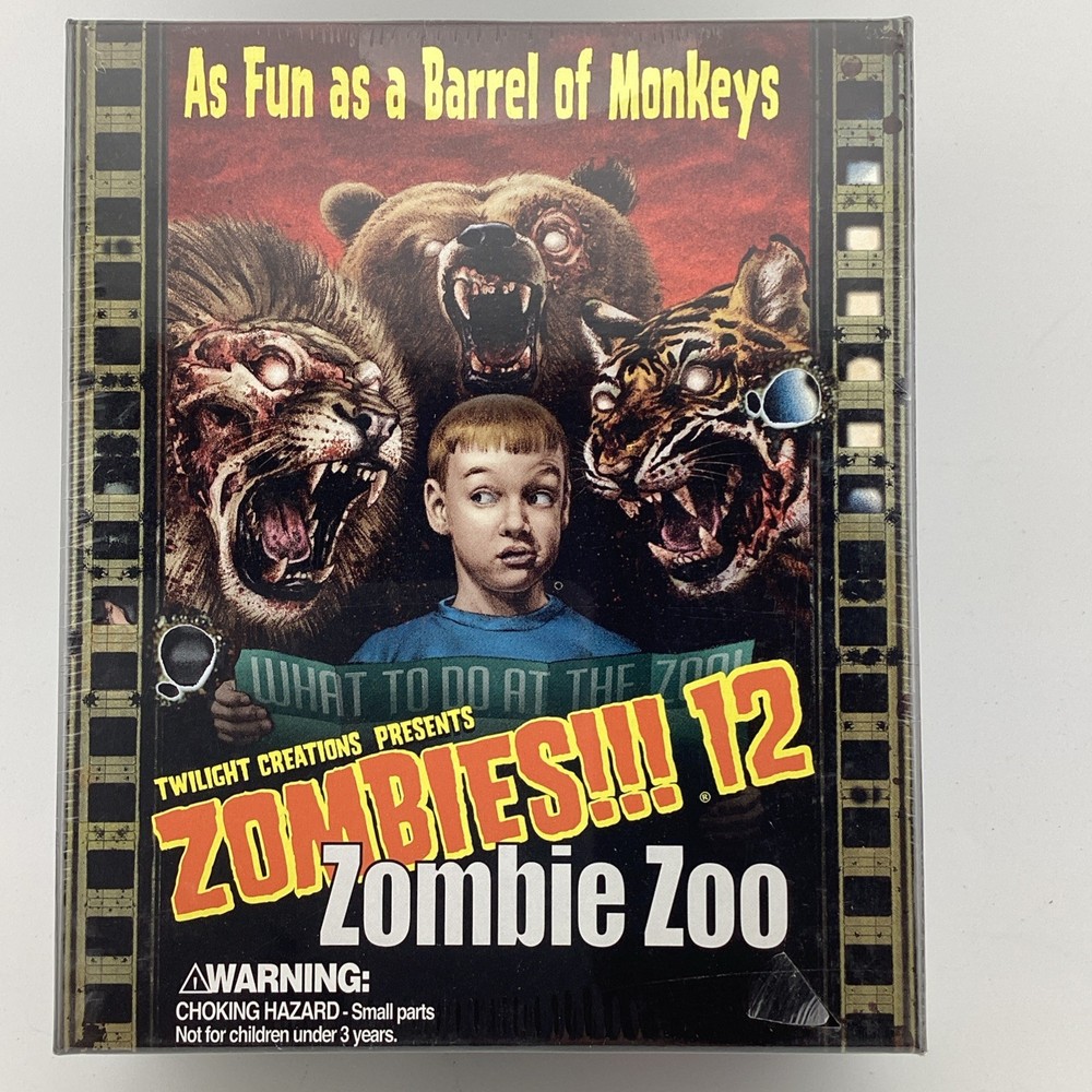 Twilight Creations Board Game Zombies!!! 12 – Zombie Zoo Factory SEALED