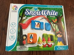 Snow White Deluxe Puzzle Game, SG 024, Smart Games, 4-7 years