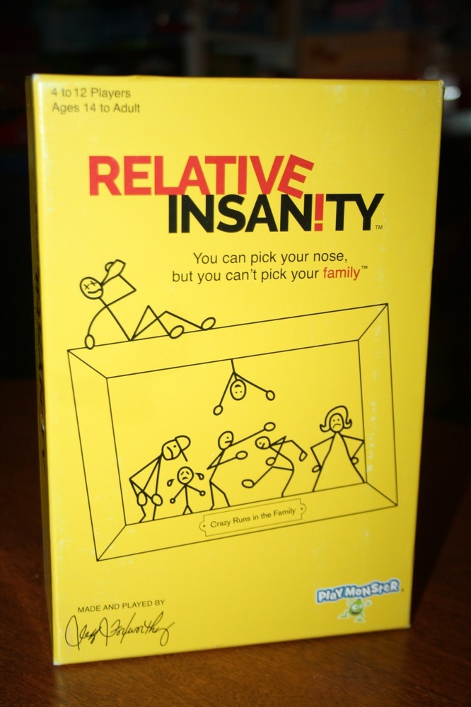 Relative Insan!ty Party Game – You Can’t Pick Your Family! – Play Monster 2017