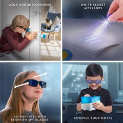 National Geographic Spy Science Kit – Kids Spy Activity Set, Complete 10 Secr…