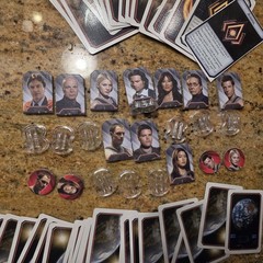 Battlestar Galactica: The Board Game Partial Pegasus Expansion Pack & Some Base