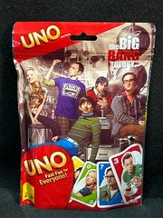UNO Card Game – The Big Bang Theory Edition (2012) – NEW Sealed – Cardinal