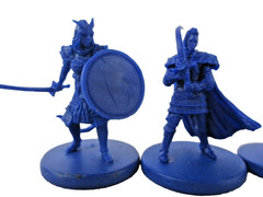 d&d DUNGEON OF THE MAD MAGE Board Game 5x HERO Minis NEW!!