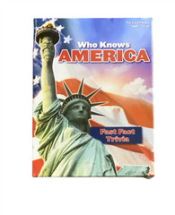 Who Knows America Game Fast Fact Trivia 3-8 Players Age 10+ New