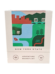 BRAND NEW — New York Adventure Bucket List 50 Scratch-Off Cards RIO