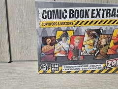 CMON Zombicide Comic Book Extras Survivors & Missions