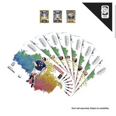 Monopoly Panini Prizm FIFA World Cup Board Game Includes 1 Starter & 2 Prizm Pk