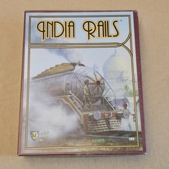 Vintage 1998 Mayfair Games Inc India Rails Board Game Train Theme Complete #489
