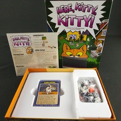 Here, Kitty, Kitty! Family Board Game (Fireside Games 2016) – NEW OPEN BOX