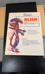 1979 ALIEN Board Game by Kenner 40460 COMPLETE w/ Instructions