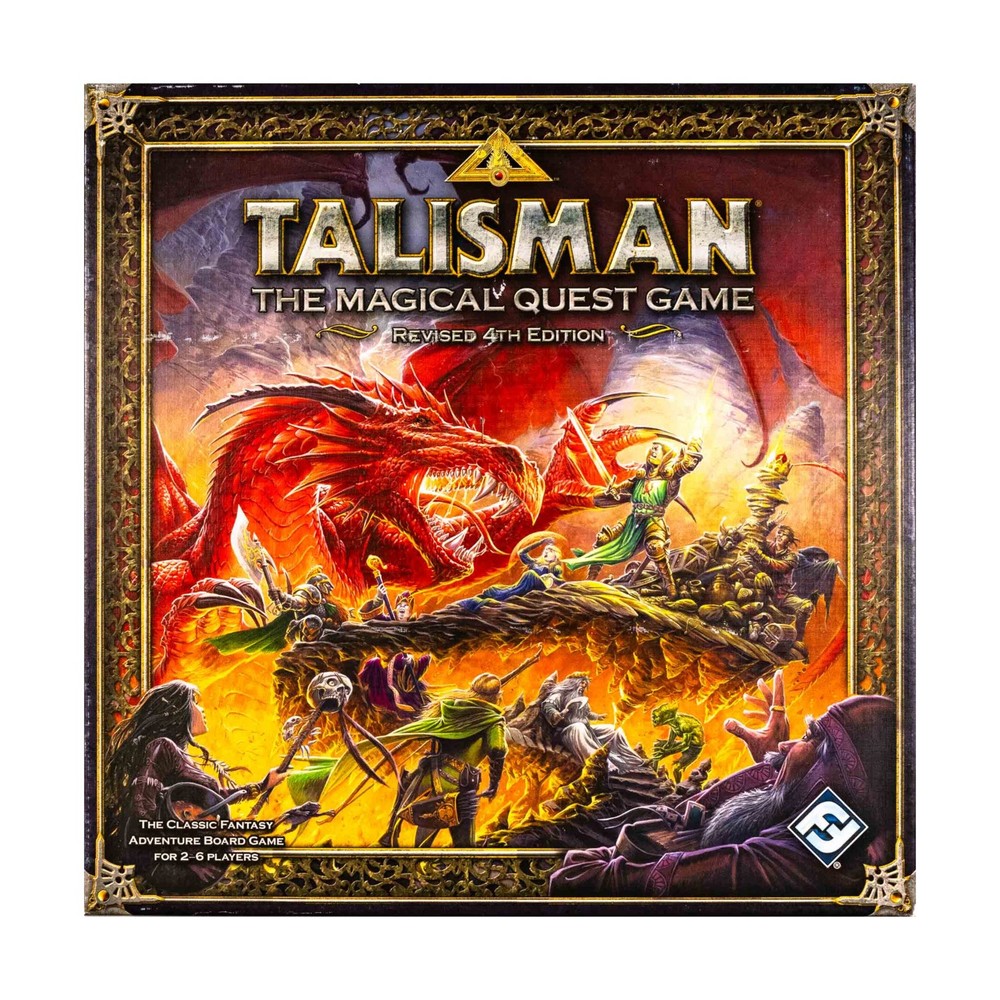 FFG Board Games Talisman (Revised 4th Ed) (1st) w/The City Expansion VG+/NM