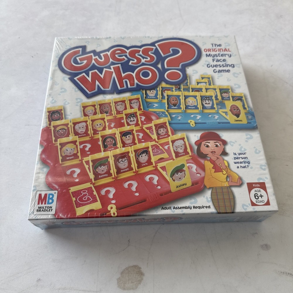 Milton Bradley Guess Who? Original Guessing Game 2003 New Sealed