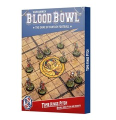 Warhammer Games Workshop Blood Bowl Tomb Kings Double-Sided Pitch And Dugouts